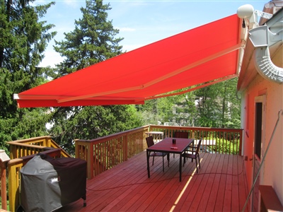 Perfecta Toga roof mounted awning 